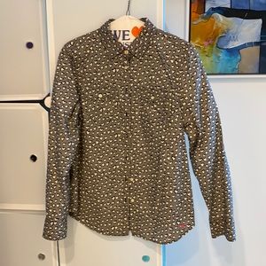 Talbots Female shirt 100% cotton, heart decoration